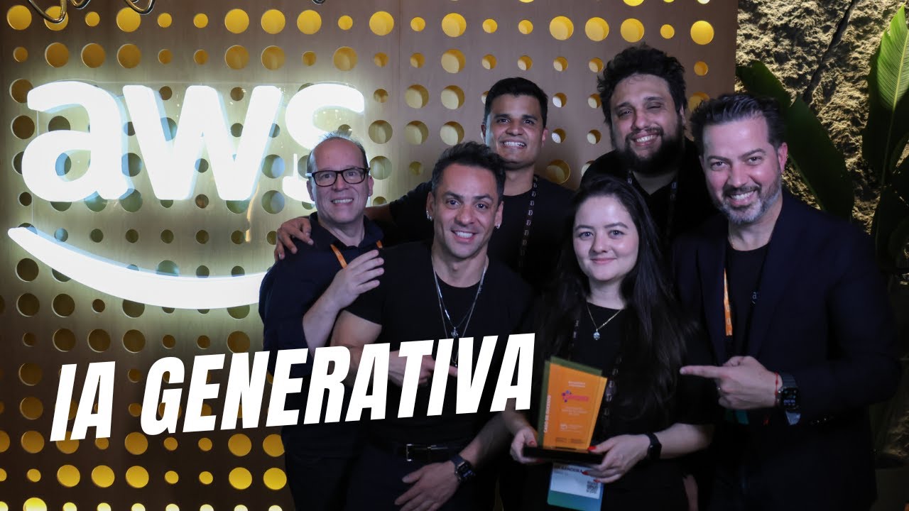 Cobertura de evento produzida para a AWS